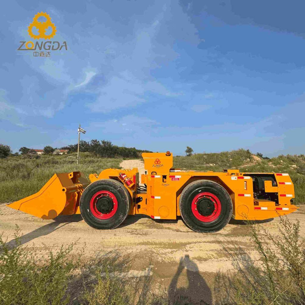 TECHNICAL DATA ZONGDA ZDL202 Compact Chini ya ardhi Loader kwa ajili ya ndogo-Scale Chini ya ardhi Mine Ore & Waste Rock Loading Operations