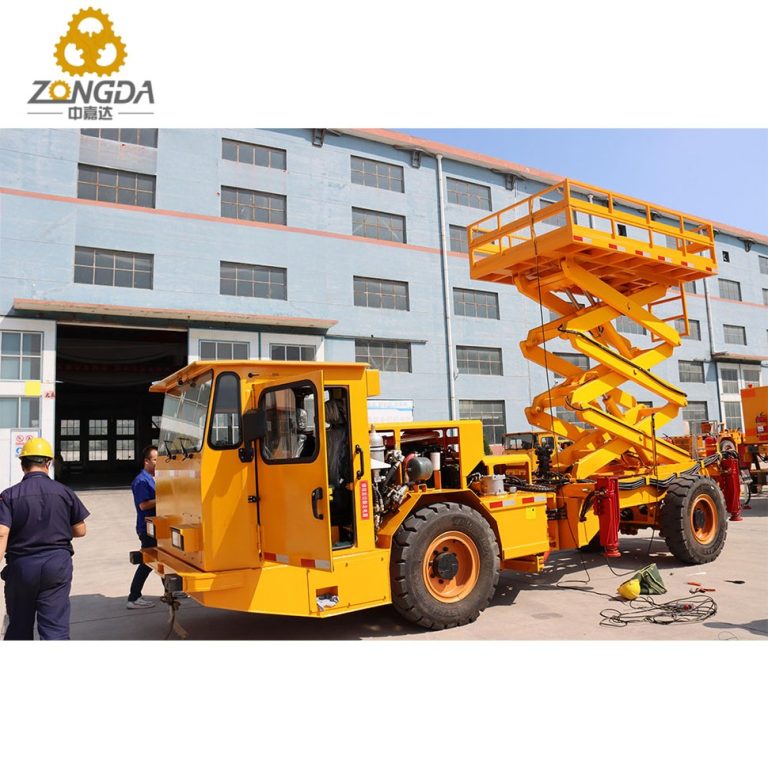 ZUSL-3X Heavy Duty Underground Scissor Lift Utility Vehicle for Underground Mine Site Operation