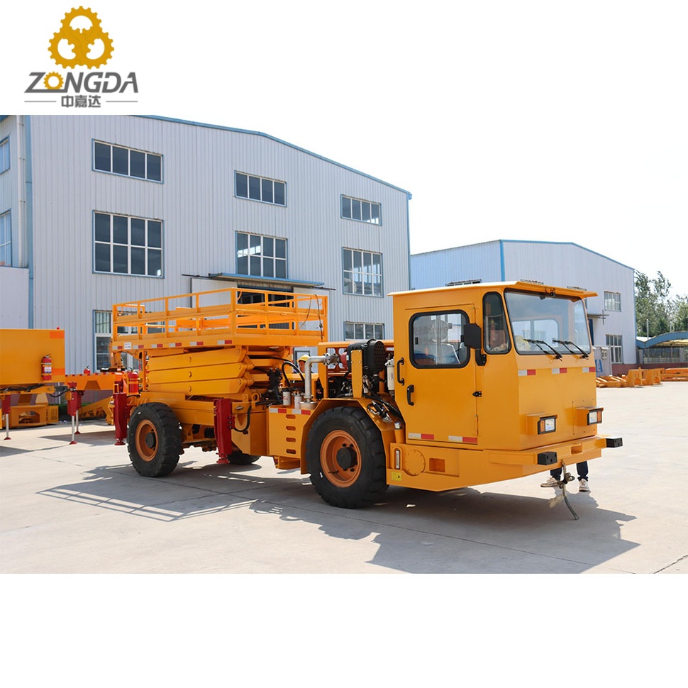 ZUSL-3X Heavy Duty Underground Scissor Lift Utility Vehicle for Underground Mine Site Operation