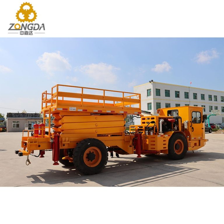 ZUSL-3X Heavy Duty Underground Scissor Lift Utility Vehicle for Underground Mine Site Operation
