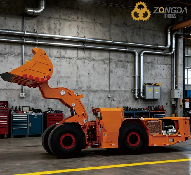 Manual to Mechanized Compact Underground LHD Loaders ZONGDA