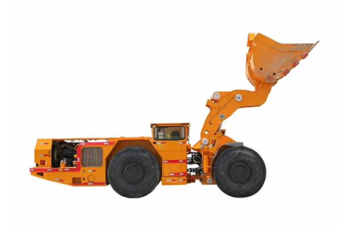 Operator in ZDL-215C underground loader cab