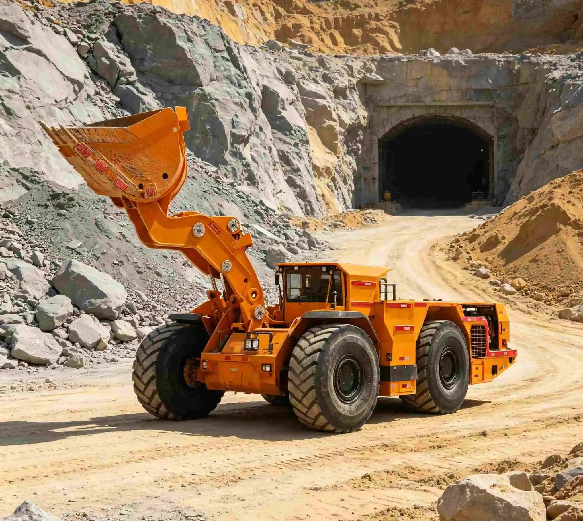What are the essential spare parts for underground mining safety
