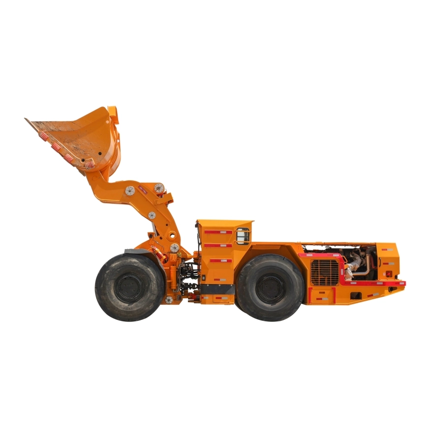 ZDL201 underground mining loader with spare parts inventory for maintenance and safety