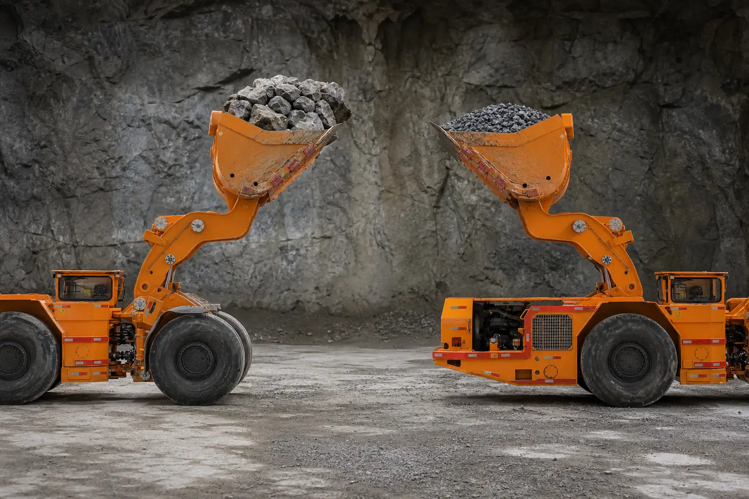 ZONGDA-LHD-ore-density-bucket-comparison