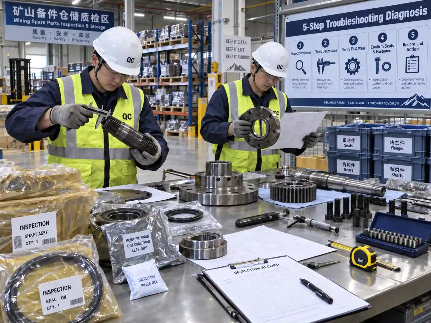 What Are the Common Issues With Underground Mining Spare Parts