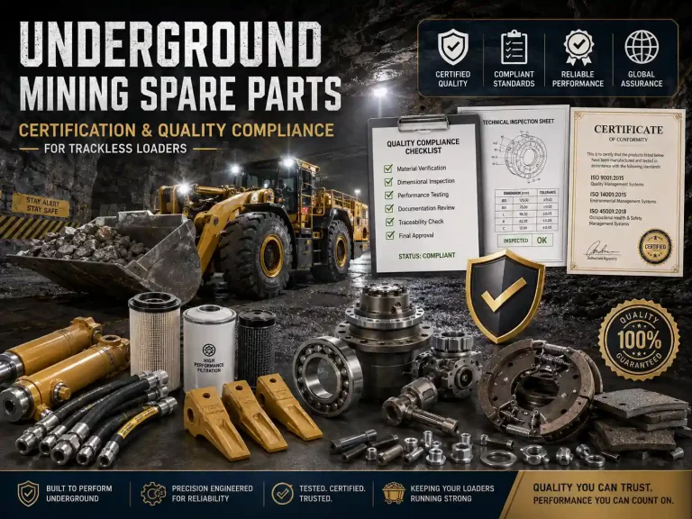 What Certifications Should Underground Mining Spare Parts Have